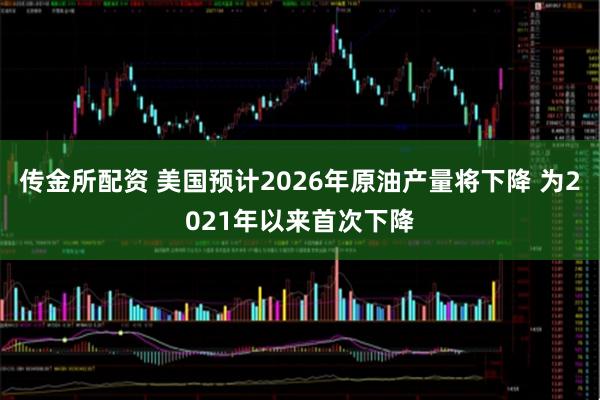 传金所配资 美国预计2026年原油产量将下降 为2021年以来首次下降